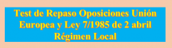 Unin Europea y Rgimen Local